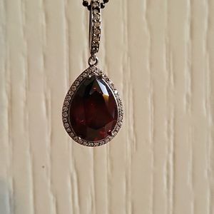 Garnet necklace